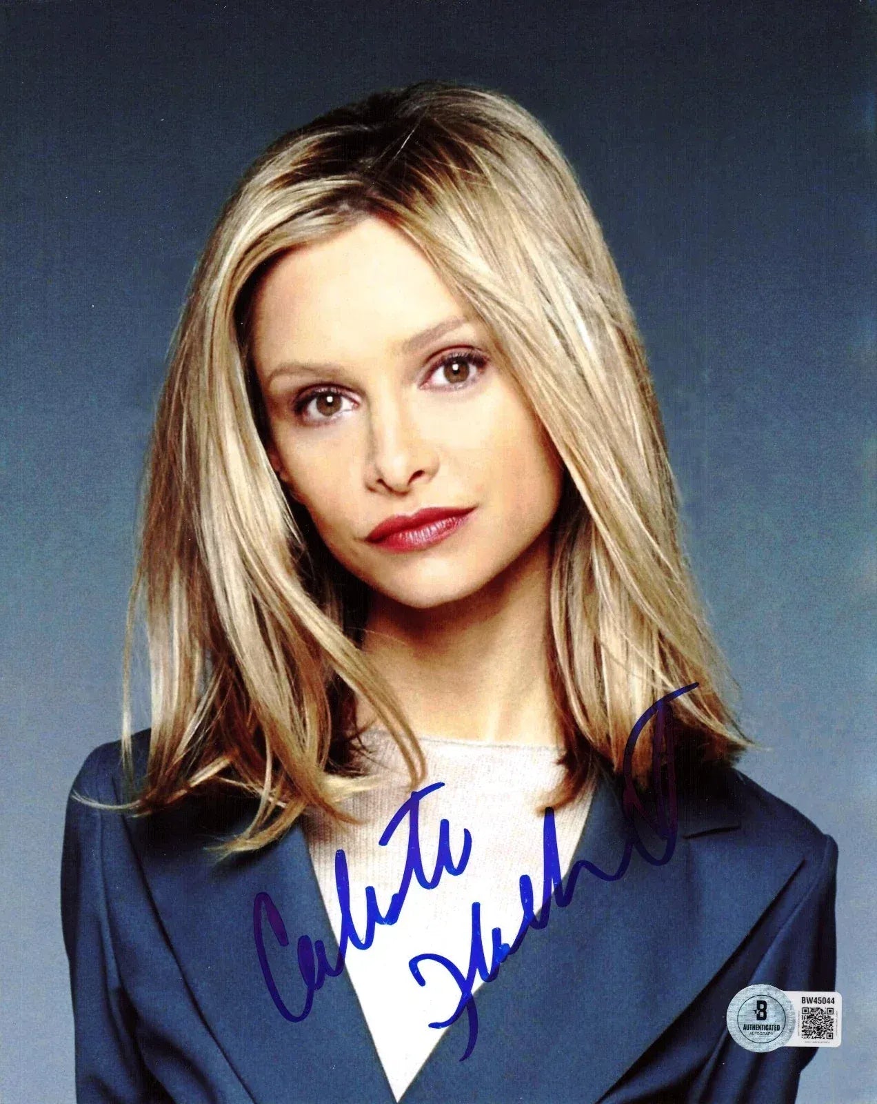 Calista Flockhart signed Ally McBeal 8x10 photo — Beckett authenticated