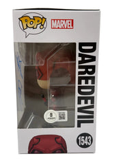 Charlie Cox Signed Funko from Daredevil Beckett COA - Detail View