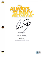 Charlie Day It's autographed script with certificate of authenticity