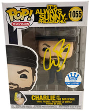 Charlie Day Authentic Autographed The Director 1055 It's Always Sunny Funko Pop Figure