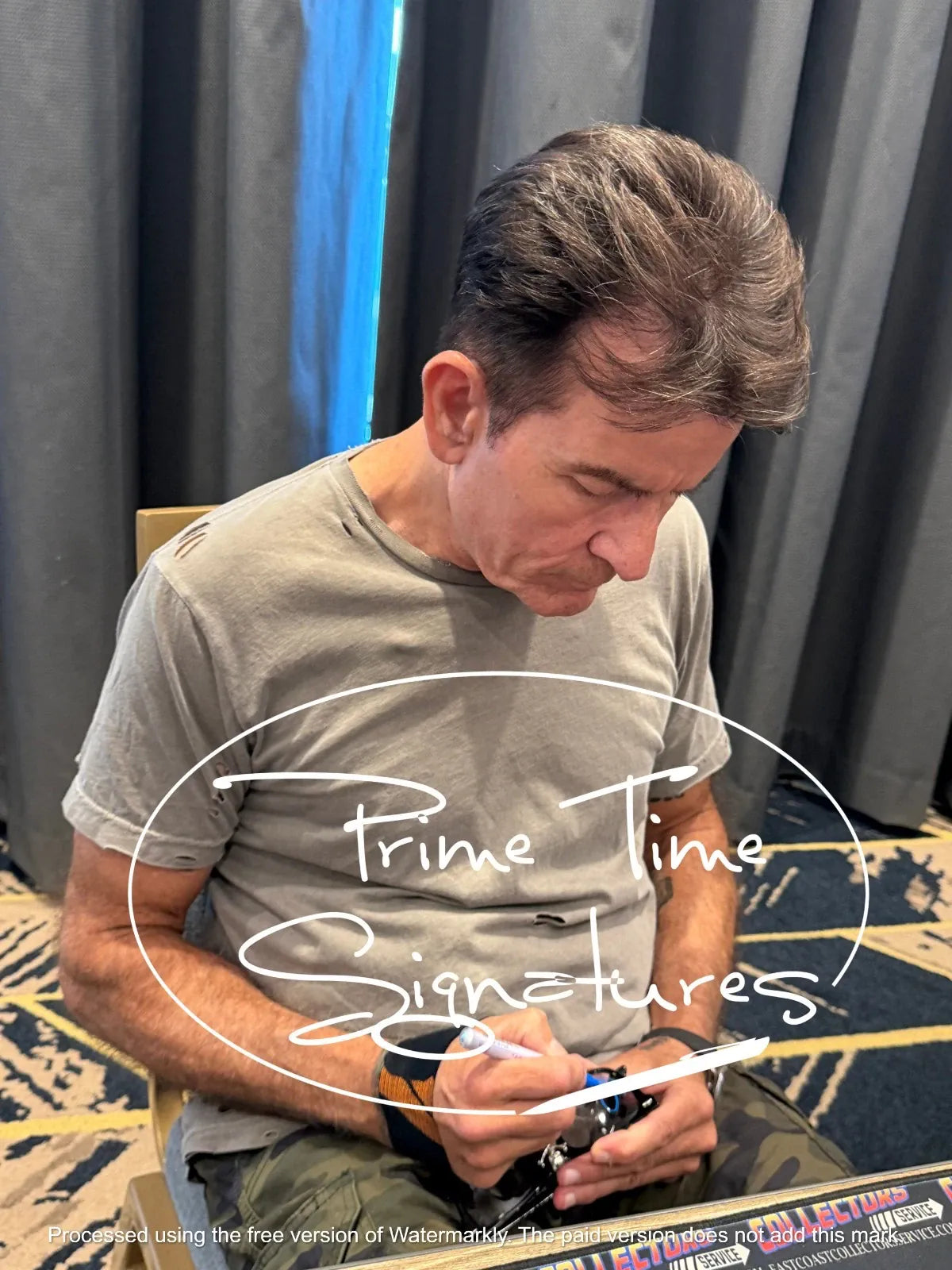 Charlie Sheen Authentic Autographed Wild Thing Glasses - Major League - being signed in person