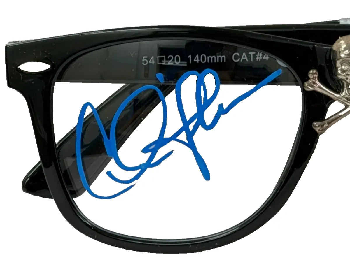 Charlie Sheen Authentic Autographed Wild Thing Glasses - Major League - alternate view