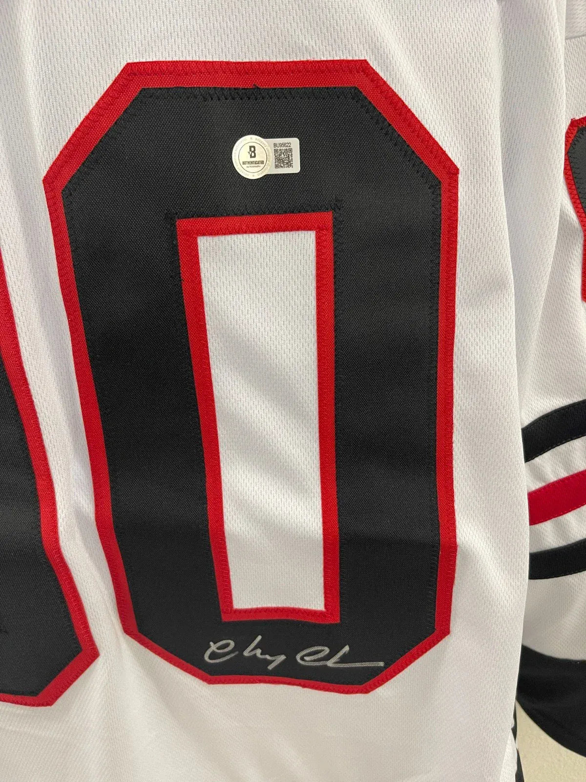 Chevy Chase signed Clark Griswold Jersey — alternate view