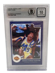 Chevy Chase signed Fletch trading card — Beckett Slabbed Grade 10