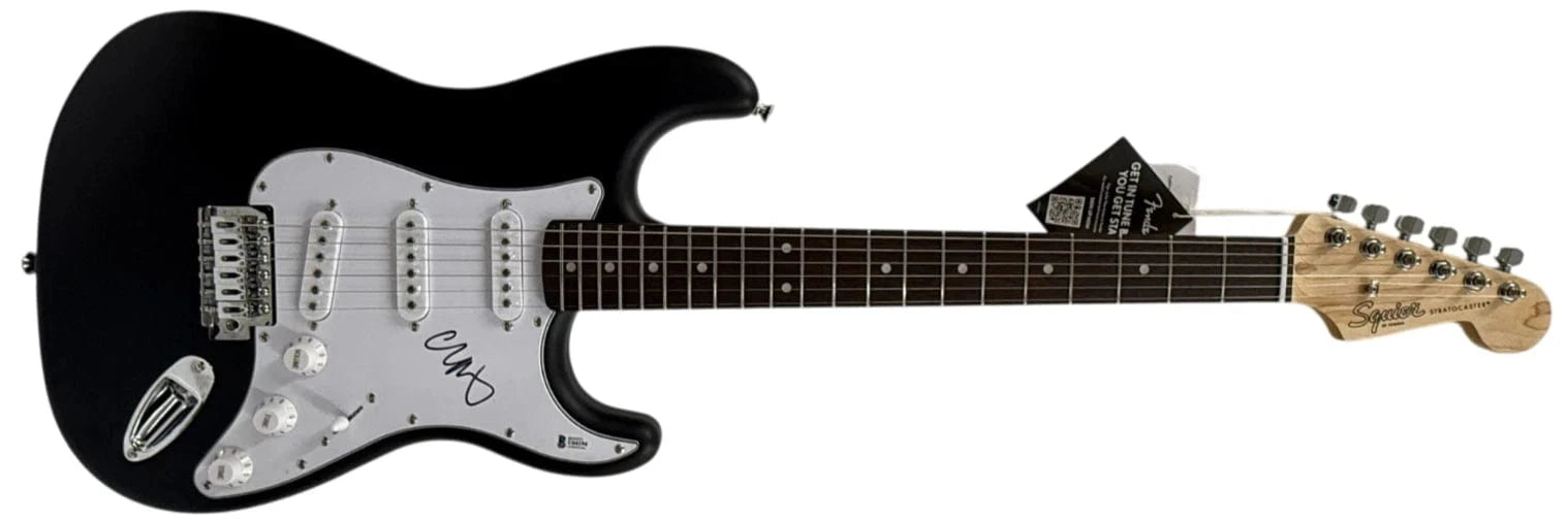 Chris Martin of Coldplay Authentic Autographed Full Size Electric Guitar