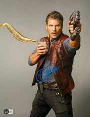 Chris Pratt Signed 11x14 Photo from Guardians of the Galaxy Beckett COA - Item #1