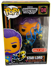 Chris Pratt Authentic Autographed Star-Lord Guardians of the Galaxy 1240 Funko Pop Figure