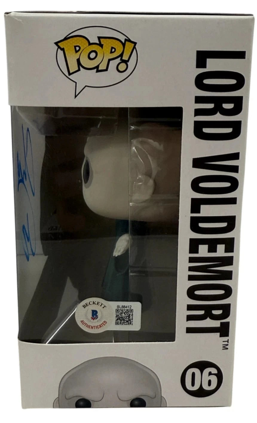 Christian Coulson Signed Funko from Harry Potter Beckett COA - Detail View