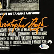 Christopher Lloyd Signed 12x18 Poster Beckett COA - Item #1 - Detail View