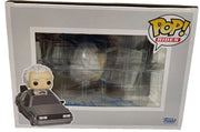 Christopher Lloyd signed Doc With Time Machine Back to the Future 133 Funko Pop Figure — alternate view