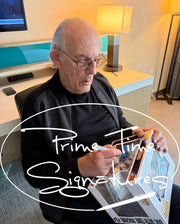Christopher Lloyd signed Doc With Time Machine Back to the Future 133 Funko Pop Figure — alternate view