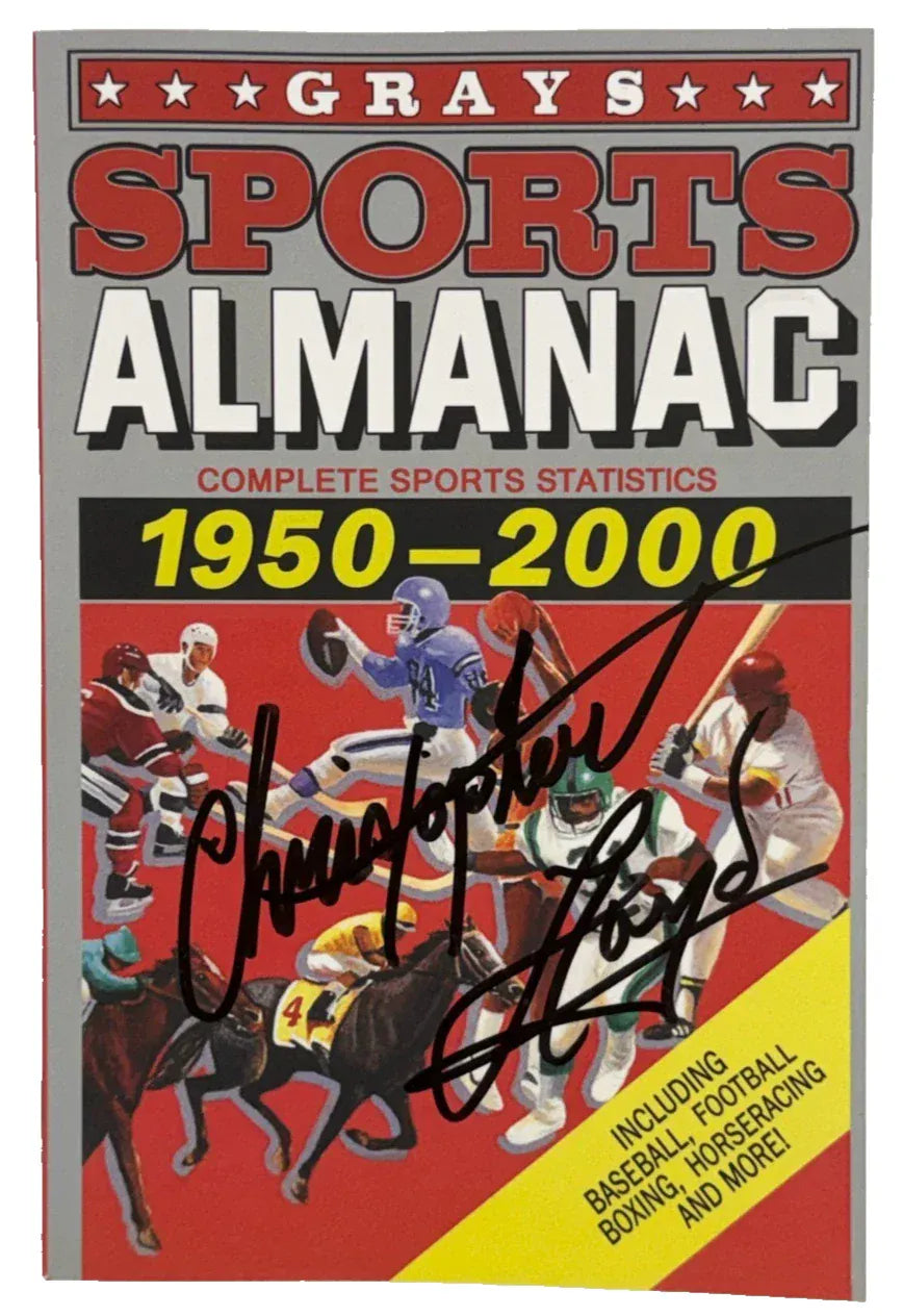 Christopher Lloyd signed Gray's Almanac replica Back to the Future — Beckett Witness