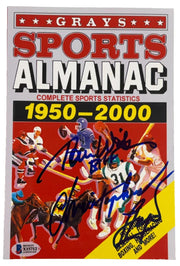 Christopher Lloyd and Tom Wilson dual-signed Gray's Almanac Back to the Future inscribed Biff — Beckett Witness