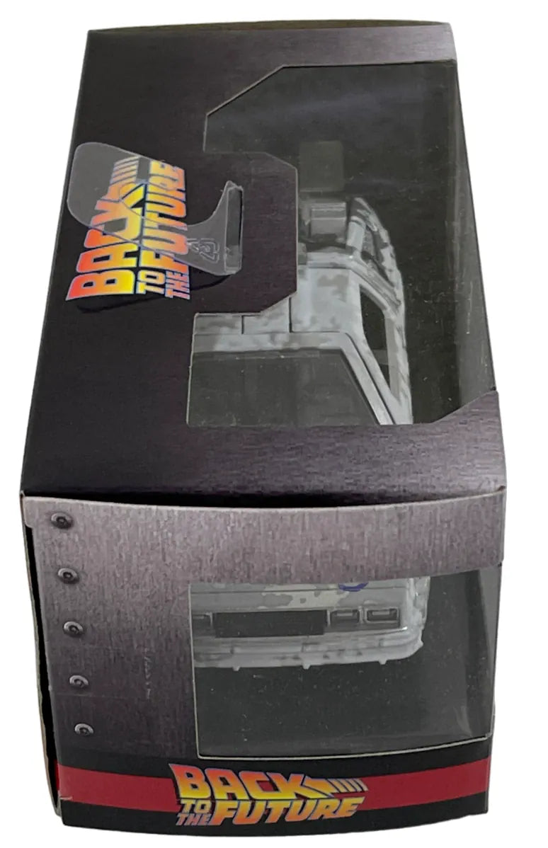 Claudia Wells Back to the Future Diecast Delorean 1:32 - rear view