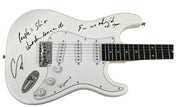 Corey Taylor of autographed guitar with certificate of authenticity