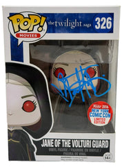 Dakota Fanning Authentic Autographed Jane of the Volturi Guard Twilight 326 Funko Pop Figure