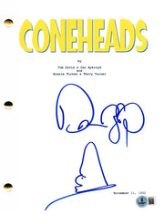 Dan Aykroyd Signed Script from Coneheads Beckett COA