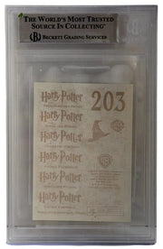 Daniel Radcliffe Signed Trading Card from Harry Potter Beckett COA - Item #2 - Detail View