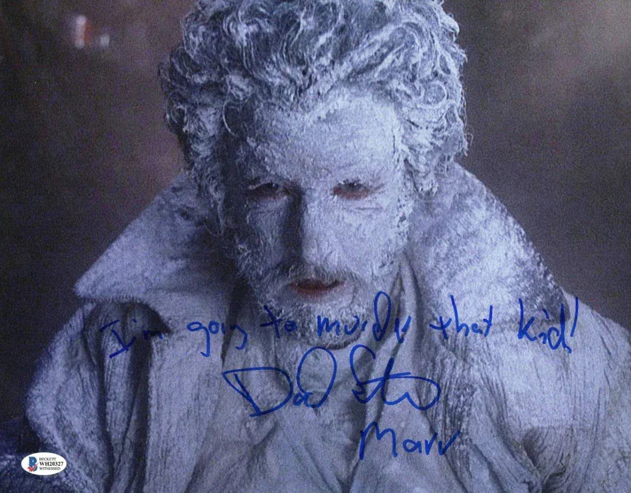 Daniel Stern Signed 11x14 Photo from Home Alone Beckett Witness COA - Item #1