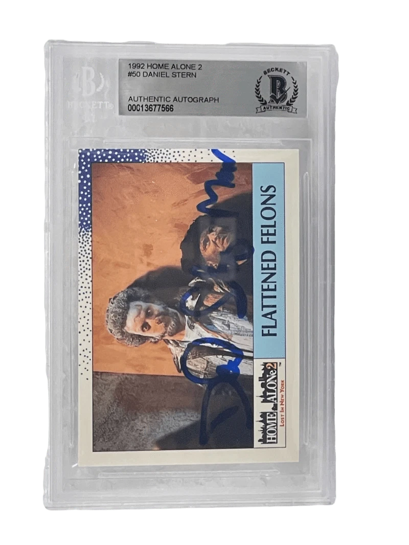 Daniel Stern Signed Trading Card from Home Alone Beckett COA - Item #4