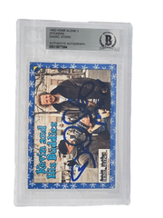 Daniel Stern Authentic Autographed Home Alone Topps Trading Card Sticker #2