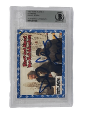 Daniel Stern Authentic Autographed Home Alone Topps Trading Card Sticker