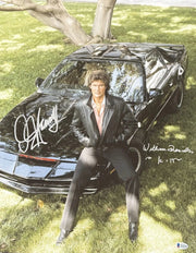 David Hasselhoff Signed 16x20 Photo from Knight Rider Beckett COA - Item #1