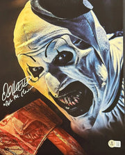 David Howard Thornton Signed 11x14 Photo from Terrifier Beckett COA - Item #13