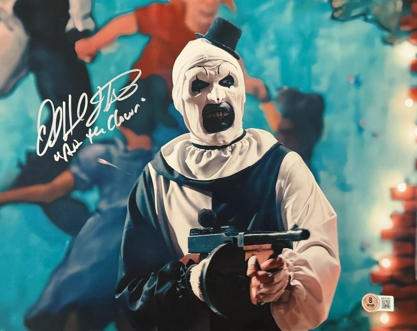 David Howard Thornton Signed 11x14 Photo from Terrifier Beckett COA - Item #4