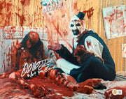 David Howard Thornton Signed 11x14 Photo from Terrifier Beckett COA - Item #3