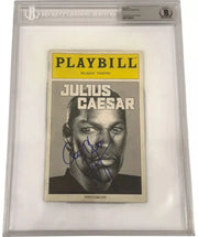 Denzel Washington Authentic Autographed Julius Caesar Playbill