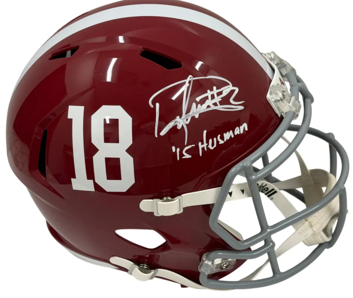 Derrick Henry Alabama Full Size Speed Replica Helmet with Beckett Witness COA