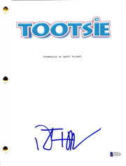 Dustin Hoffman signed Tootsie script with Beckett Hologram & QR Code