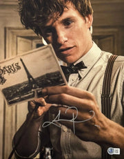 Eddie Redmayne Signed 11x14 Photo from Fantastic Beasts Beckett COA - Item #5