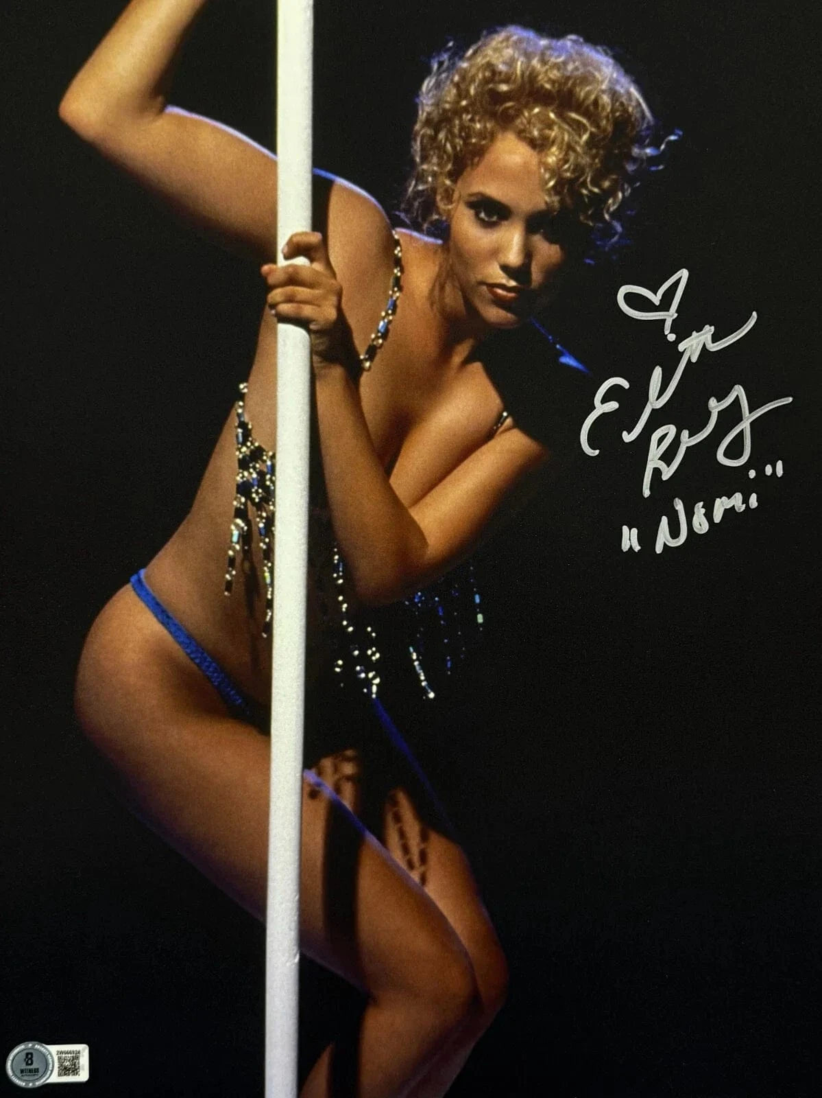Elizabeth Berkley Signed 11x14 Photo Beckett COA - Item #5