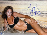 Elizabeth Berkley Signed 11x14 Photo Beckett COA - Item #2