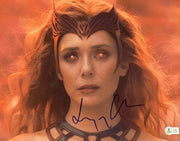 Elizabeth Olsen Signed 11x14 Photo from Wanda Vision Beckett COA - Item #1