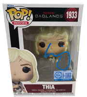 Elle Fanning Thia autographed Funko Pop #1933 with certificate of authenticity
