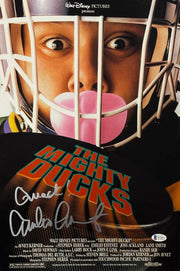 Emilio Estevez Signed 12x18 Poster from The Mighty Ducks Beckett COA - Item #4