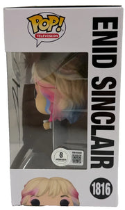 Emma Myers Enid Sinclair Wednesday 1816 Funko Pop Figure - COA and hologram detail