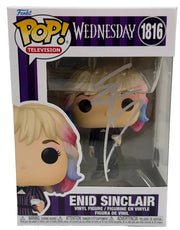 Emma Myers Enid Sinclair Wednesday 1816 Funko Pop Figure with Beckett COA