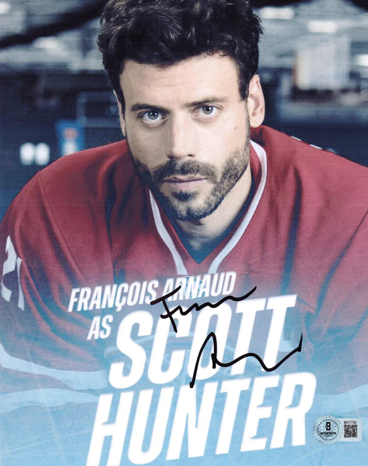 Francois Arnaud signed Heated Rivalry 8x10 photo — Beckett authenticated