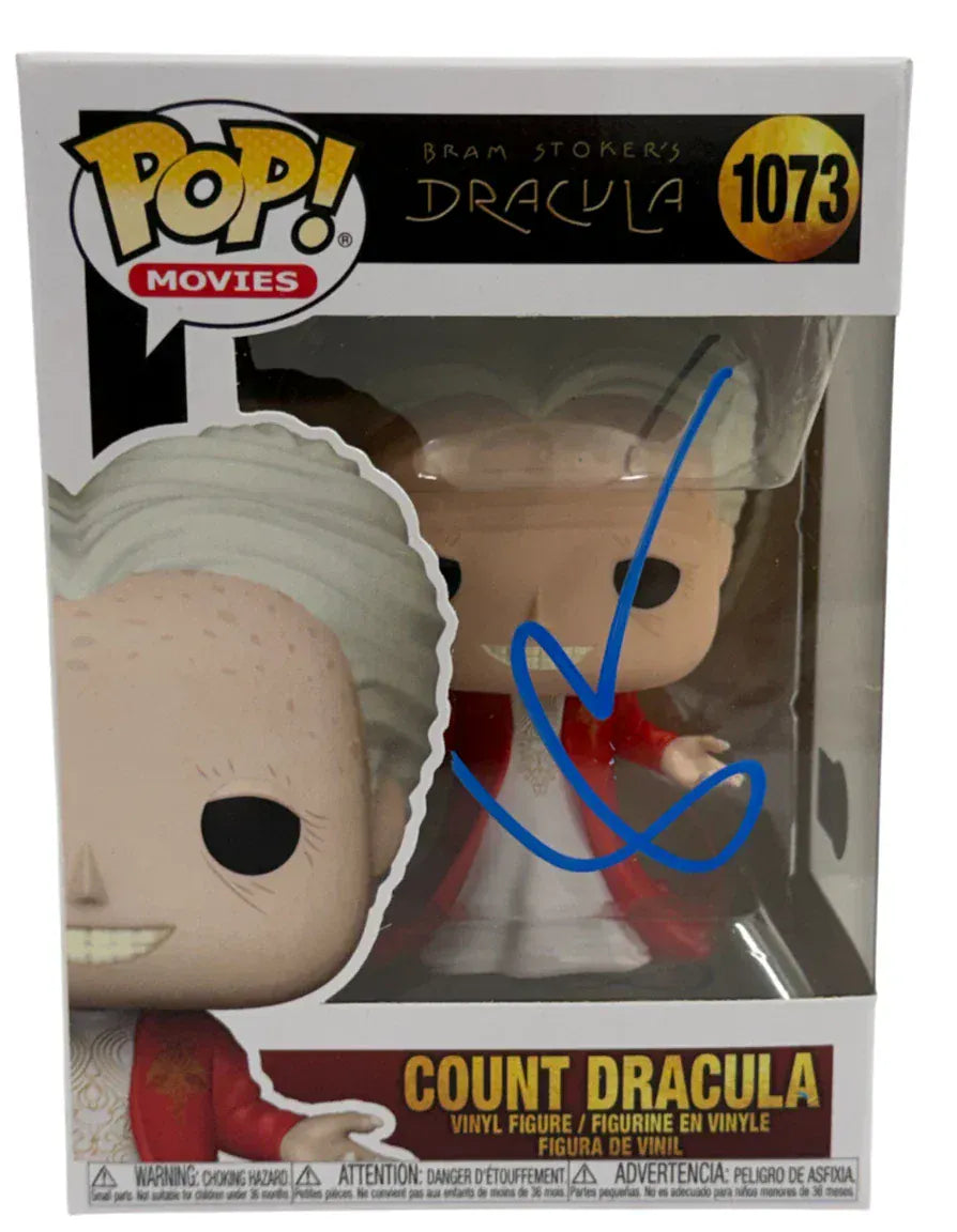 Gary Oldman Signed Count Dracula Dracula Funko Pop Figure Beckett COA