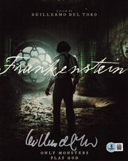 Guillermo del Toro signed Frankenstein 8x10 photo — Beckett authenticated