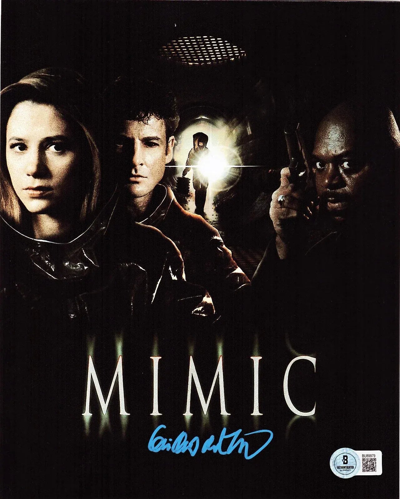 Guillermo del Toro autographed 8x10 photo with certificate of authenticity mimic