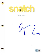 Guy Ritchie signed Snatch script with Beckett Hologram & QR Code