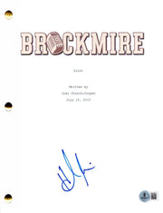 Hank Azaria Authentic Autographed Brockmire Script