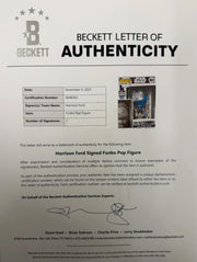 Harrison Ford Han autographed Funko Pop #364 - certificate of authenticity shown