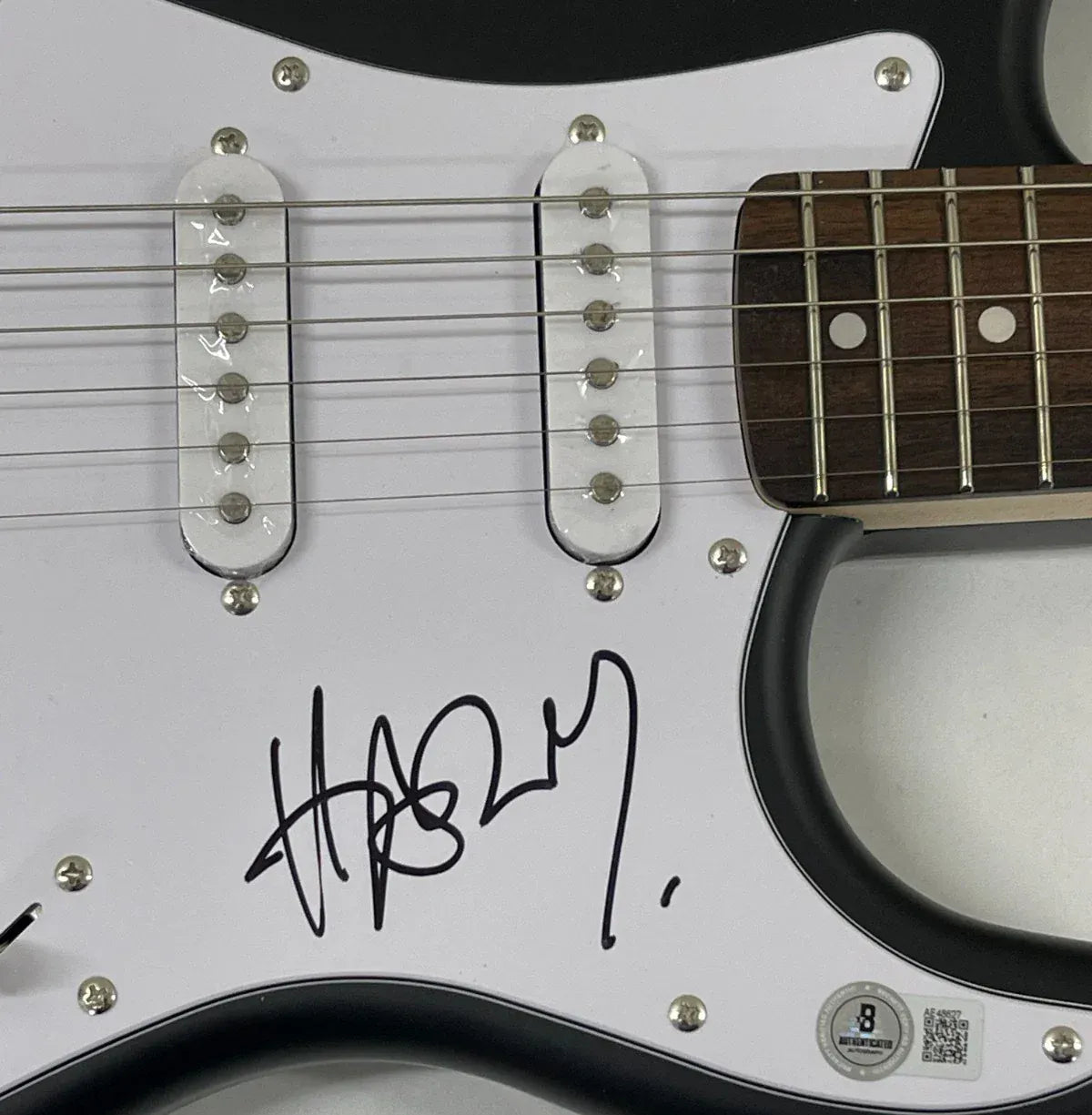 Harry Styles signed Full Size Electric Guitar — alternate view