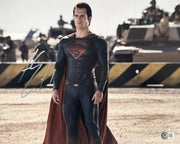 Henry Cavill Signed 11x14 Photo from Superman Beckett COA